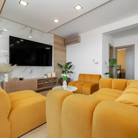 Penthouse Golden View With Private Jacuzzi And 100m2 Terrace - Makarska Exklusiv