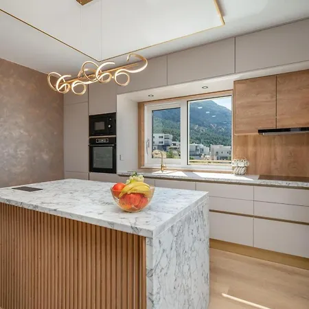 Penthouse Golden View With Private Jacuzzi And 100m2 Terrace - Makarska Exklusiv Apartamento
